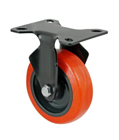 Rodízio Industrial RI100 - PRETO E LARANJA