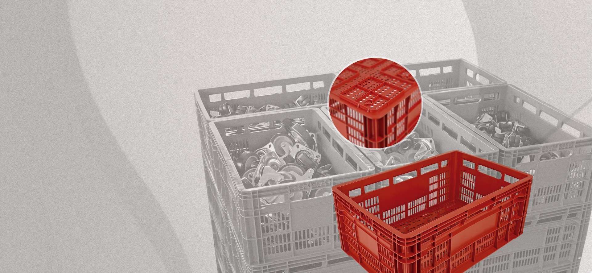 Caixas Plásticas SISTEMA AUTOTRAVANTE D’Zainer.