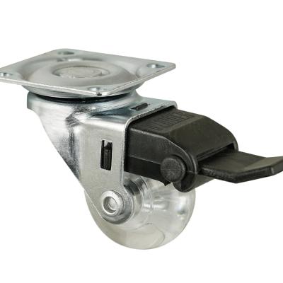 Rodízio Industrial RIS35 PU CRISTAL