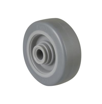 RODA 50mm POLIPROPILENO / LAPRENE - CINZA / CINZA