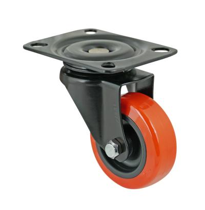 Rodízio Industrial RI75 - PRETO E LARANJA