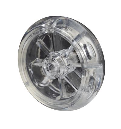 RODA 75mm POLICARBONATO / POLIURETANO - CRISTAL