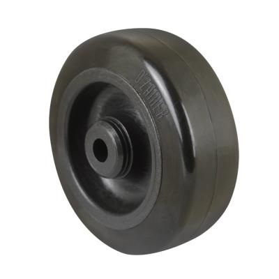 RODA 75mm POLIAMIDA / FIBRA DE VIDRO / LAPRENE - PRETO / PRETO