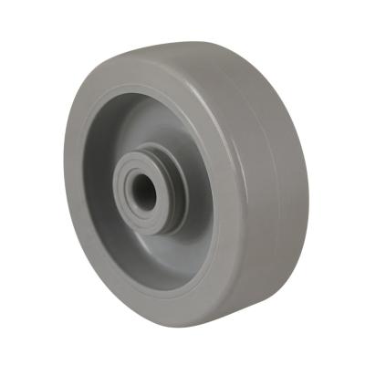 RODA 60mm POLIPROPILENO / LAPRENE - CINZA / CINZA