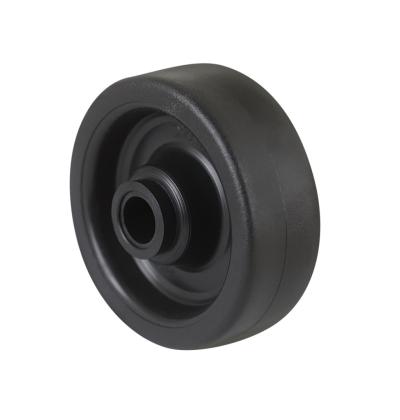 RODA 50mm POLIPROPILENO PRETO