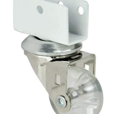Rodízio para Berço RIS35 PU CRISTAL PLU