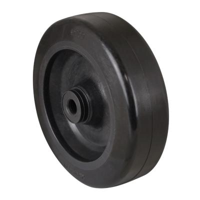 RODA 100mm POLIPROPILENO / POLIURETANO - PRETO / PRETO