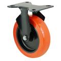 Rodízio Industrial RI125 PRETO E LARANJA